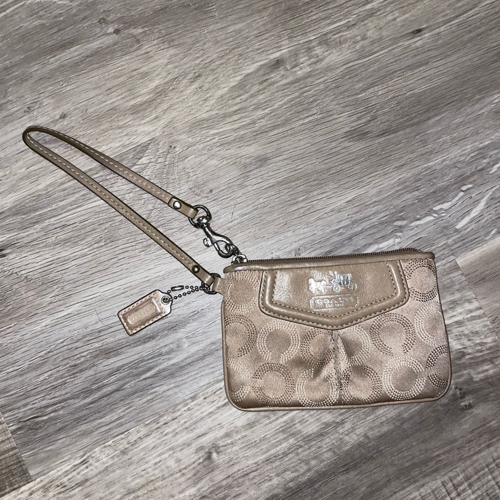 Coach wristlet